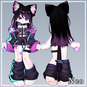 プチセール中【複数アバター対応】MiuLongHair【VRChat想定】 缩略图 18