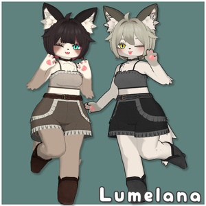 【複数アバター対応】ちょこんと はーふあっぷ【VRChat想定】 缩略图 15