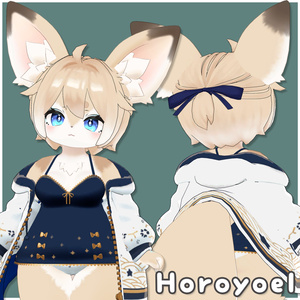 【複数アバター対応】ちょこんと はーふあっぷ【VRChat想定】 缩略图 18