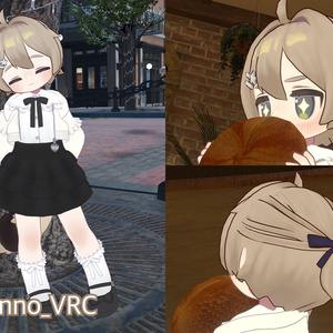 【複数アバター対応】ちょこんと はーふあっぷ【VRChat想定】 缩略图 29