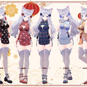 Dolly Mandarin Dress【望身 -Nozomi-】 缩略图 2