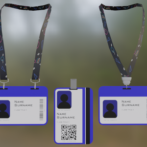 [VRCFury] Lanyard Nametag Pack