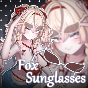Fox Sunglasses【3Dアクセサリー】
