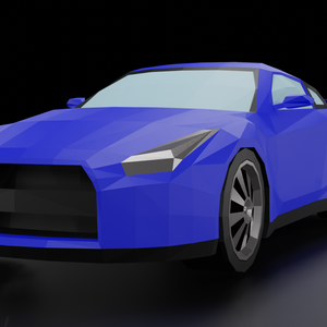 ローポリ35GTR　FBX