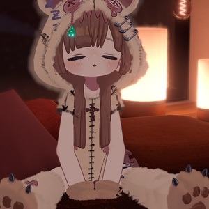 無料あり！【まめふれんず対応】病みかわ着ぐるみくま🐻【MA対応、VRChat想定】 缩略图 35