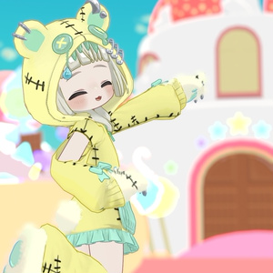 無料あり！【まめふれんず対応】病みかわ着ぐるみくま🐻【MA対応、VRChat想定】 缩略图 47