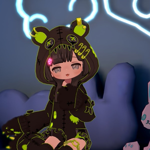 無料あり！【まめふれんず対応】病みかわ着ぐるみくま🐻【MA対応、VRChat想定】 缩略图 22