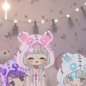 無料あり！【まめふれんず対応】病みかわ着ぐるみくま🐻【MA対応、VRChat想定】 缩略图 33