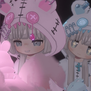 無料あり！【まめふれんず対応】病みかわ着ぐるみくま🐻【MA対応、VRChat想定】 缩略图 19