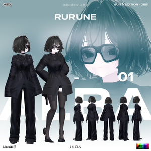 【3D衣装・MA対応】ALBA SUIT｜モードスーツ VRChat衣装【Lapwing/ルミナ/マリシア/ルルネ/ラシューシャ/森羅対応】 缩略图 8