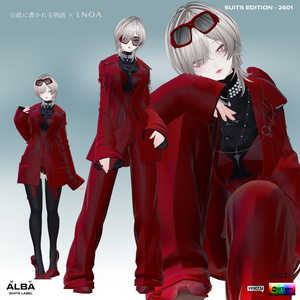 【3D衣装・MA対応】ALBA SUIT｜モードスーツ VRChat衣装【Lapwing/ルミナ/マリシア/ルルネ/ラシューシャ/森羅対応】 缩略图 11