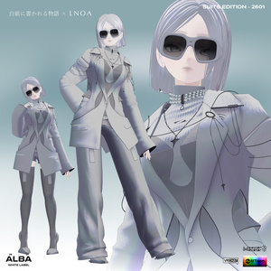 【3D衣装・MA対応】ALBA SUIT｜モードスーツ VRChat衣装【Lapwing/ルミナ/マリシア/ルルネ/ラシューシャ/森羅対応】 缩略图 4