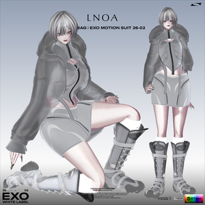 【3D衣装・MA対応】EXO MOTION SUIT｜テック系アクティブウェア VRChat衣装【ルミナ/Lapwing/マリシア/ラシューシャ/森羅】 缩略图 13