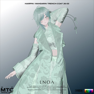 MANDARIN TRENCH-COAT 26-03【3アバター対応・VRChat想定】LNOA WHITE LABEL 26 COLLECTION 缩略图 20