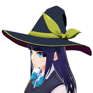 【オリジナル3Dモデル】魔女の帽子