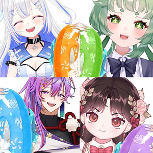 [Vtuber 소재] 수영장에 가려는 소재 ...