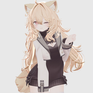 【20アバター対応 VRC Hair】 ボサボサロングヘア 缩略图 6