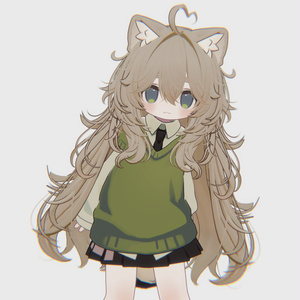 【20アバター対応 VRC Hair】 ボサボサロングヘア 缩略图 13