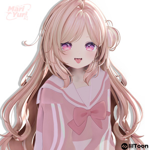 【17アバター対応 VRC Hair】Rosy Loop 缩略图 8