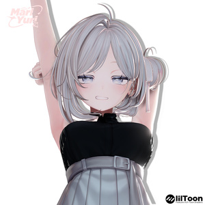 【17アバター対応 VRC Hair】Rosy Loop 缩略图 7