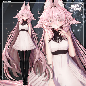 【16アバター対応 VRC Hair】ふわとろロングロングロングヘア 缩略图 3