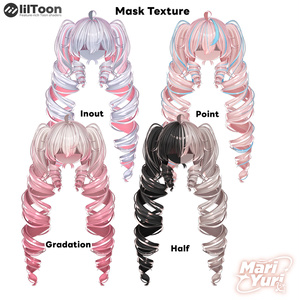 【14アバター対応 VRC Hair】Twinkle☆Cat 缩略图 19