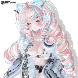 【14アバター対応 VRC Hair】Twinkle☆Cat 缩略图 7