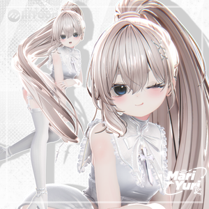 【16アバター対応 VRC Hair】 MYPonytail