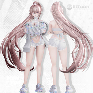 【16アバター対応 VRC Hair】 MYPonytail 缩略图 11