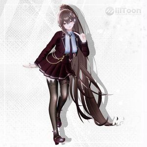 【16アバター対応 VRC Hair】 MYPonytail 缩略图 9