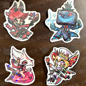 ハズビンホテル アラスター アクリルキーホルダー Hazbin Hotel HAZBIN HOTEL 【ハズビンホテル】アクリルキーホルダー – 【公式