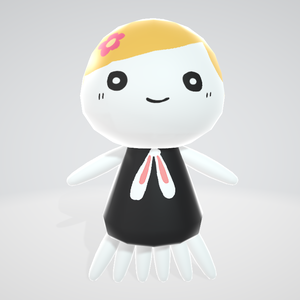 恵星人3Dモデル