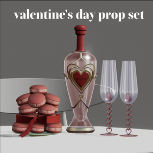 Valentine's Day Prop Set