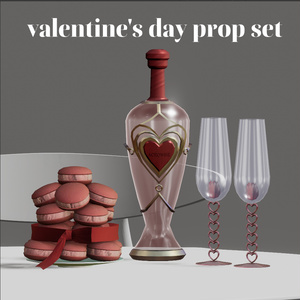 Valentine's Day Prop Set
