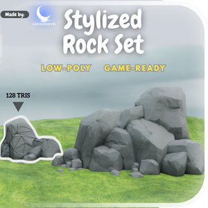 Stylized Rock Set