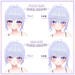 Natural BUN HAIR v1🦡【6アバター対応】 缩略图 9