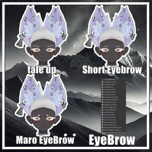 【豺狼対応】Sairou Face Shapekey+【FaceTracking】 缩略图 4