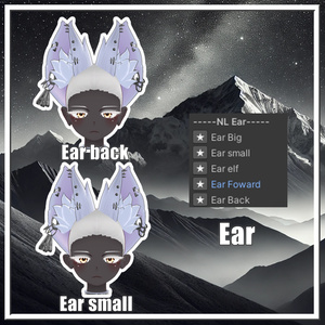 【豺狼対応】Sairou Face Shapekey+【FaceTracking】 缩略图 6
