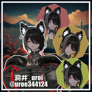 【豺狼対応】Sairou Face Shapekey+【FaceTracking】 缩略图 13