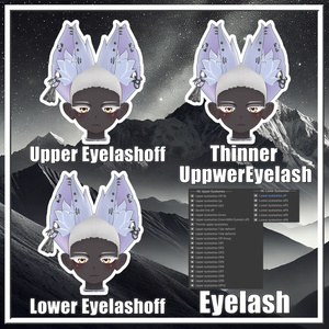 【豺狼対応】Sairou Face Shapekey+【FaceTracking】 缩略图 5
