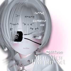 🐾 Mew Mew Hairpin Set 🐾