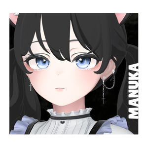 【7アバター対応】cross chain earrings 缩略图 9
