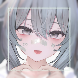 【7アバター対応】 Face StickerBand 🐇 缩略图 8