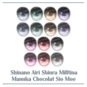 【9Avatars】 Ring Eye Texture [Ver2] 7 Color + 7 缩略图 3