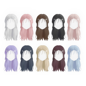 【6Avatars】 Spiky bun hair 缩略图 4