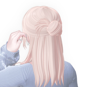 【6Avatars】 Spiky bun hair 缩略图 2