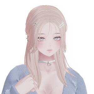 【6Avatars】 Spiky bun hair