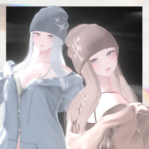 ⚡Y_Beanie Hair [set]⚡ 缩略图 22