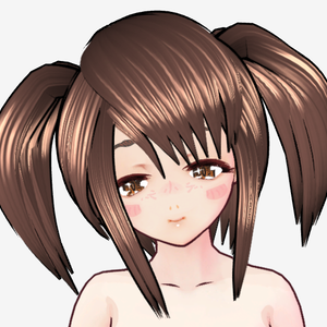 【.VRM&.PMX・オリジナル】第2弾mixfoolVヘアヌード素体6体セット　単体販売もしています