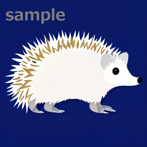 絵になるハリネズミ3（画像）